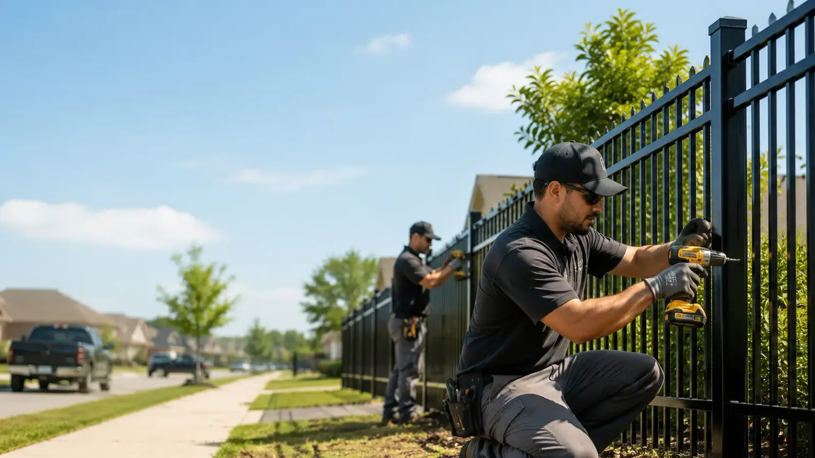 Metal Fence Installation in Holcomb, MS